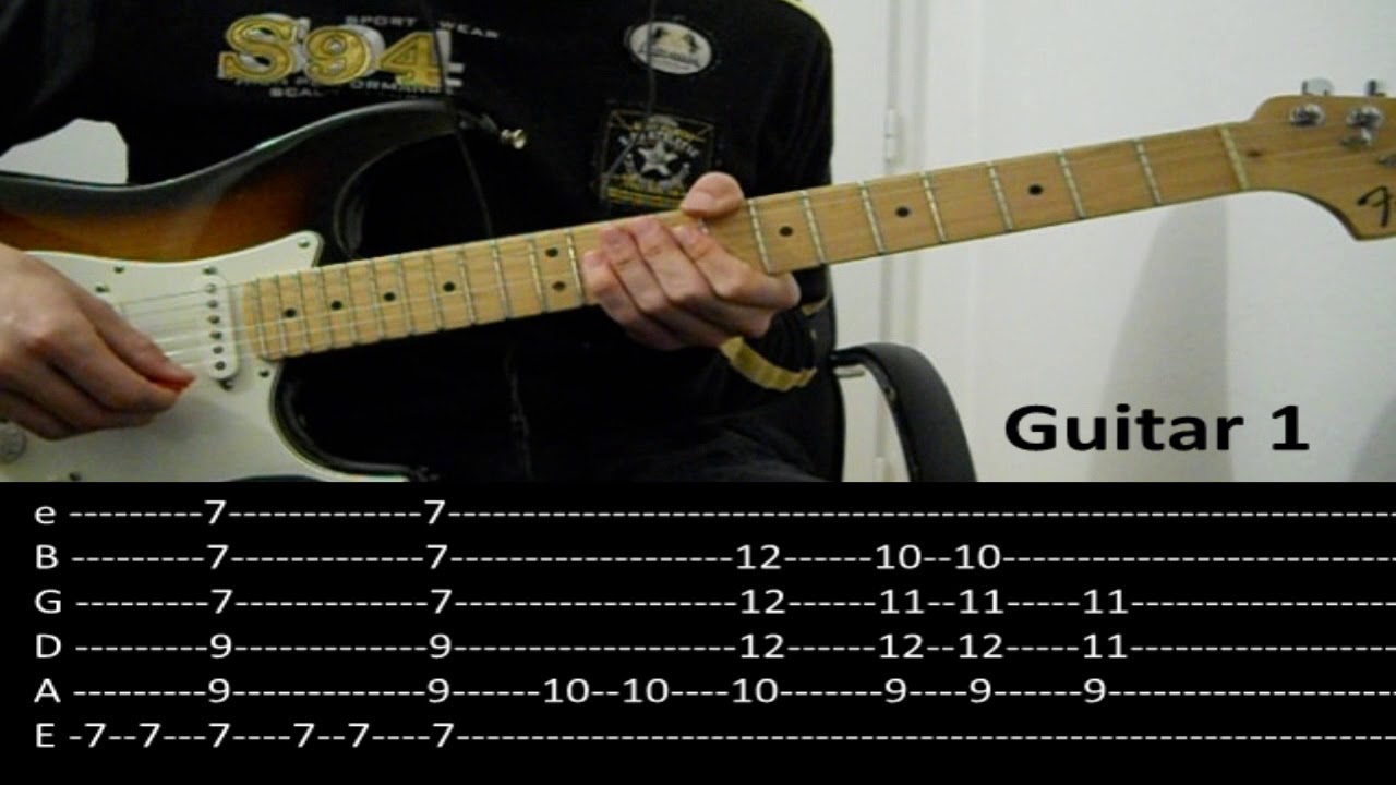 dani california guitar tutorial, dani california guitar lesson, dani ...