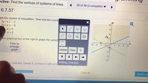 OTC 6.7.57 Finding the vertices for systems of inequalities