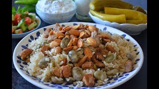 رز بفول أكلة طيبة و سريعة و نكهة مميزة جربوها من شي نظم