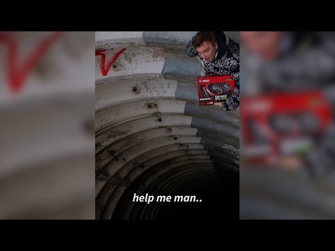 A man stuck in an abandoned russian missile silo..