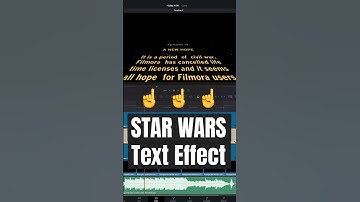 STAR WARS Opening Text Crawl Effect - DaVinci Resolve