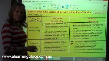 Instrumental or Relational Understanding of Mathematics