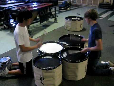 Spring High School Drumline: Bassline Quinn and Ben