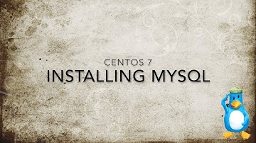 Installing MySQL on CentOS 7