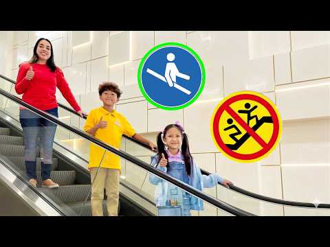Ben and Bella Mall Adventure and Safety Lesson