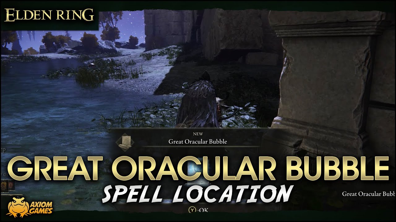 Elden Ring Great Oracular Bubble Spell Location YouTube