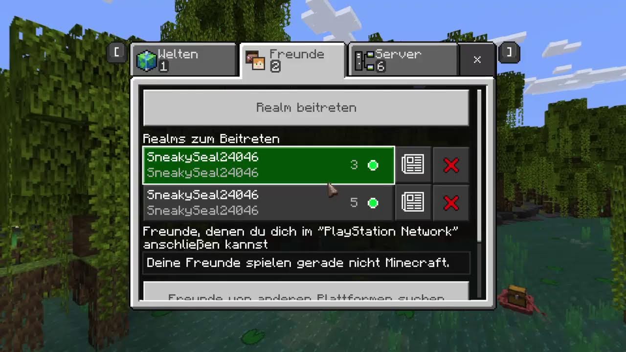 Ein bisschen minecraft realm server mit Mods - YouTube