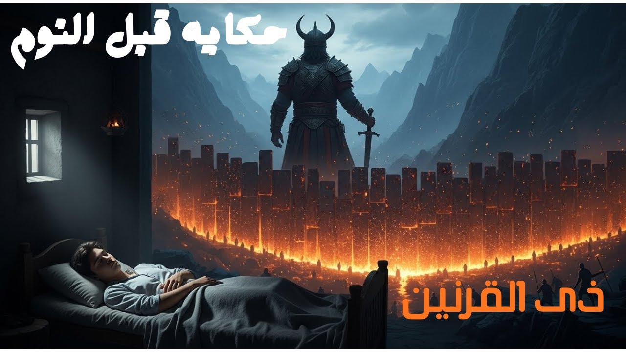 قصه ذى القرنين وماذا حدث لياجوج وماجوج بصوت هادي -حكايه قبل النوم