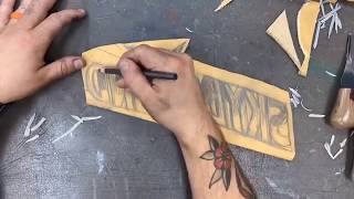 Attack Peter Carves Skybound Logo