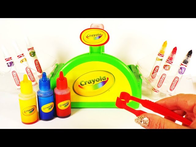 Crayola Marker Maker Playset - DIY Set - Make Your Own Color Markers -  video Dailymotion