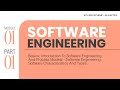 Part 01 - M1 | Introduction - Types | Software Engineering (PECST411) | S4 KTU 2024 Scheme