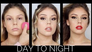 Day to night makeup look  | Soft to Full glam screenshot 5