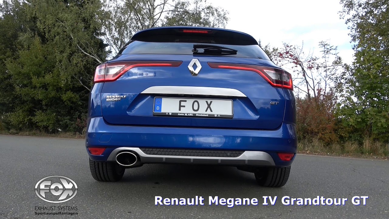 FOX Sportauspuff - Renault Megane IV Grandtour GT 