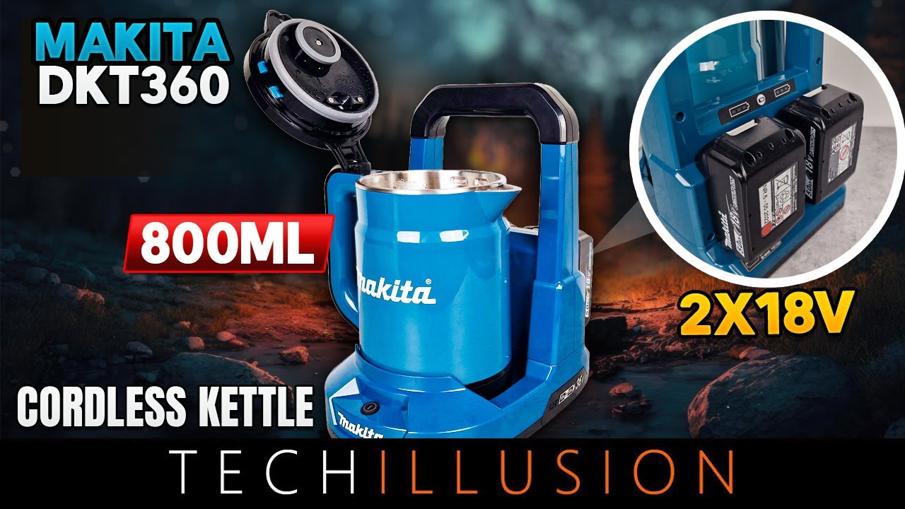🔥THE CORDLESS KETTLE from MAKITA?!🧐 DKT360Z (XTK01Z) 36V