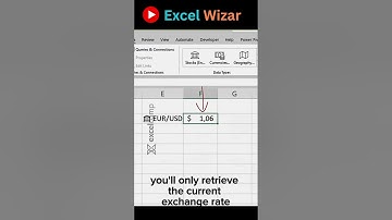 Master Excel: Importing Historical Exchange Rates Tutorial #ExcelTutorial #ExchangeRate #dataimport