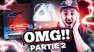 J'AI LE PACK HERITAGE SUR APEX LEGENDS !!!! (Case Opening 2/2)