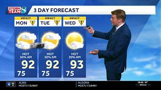 Iowa weather: Why your phones weather app may be showing super hot weather