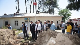 Başkan Kadir Kara, yaşanan afetten zarar gören Sakarcalık Köyünü ziyaret etti Resimi