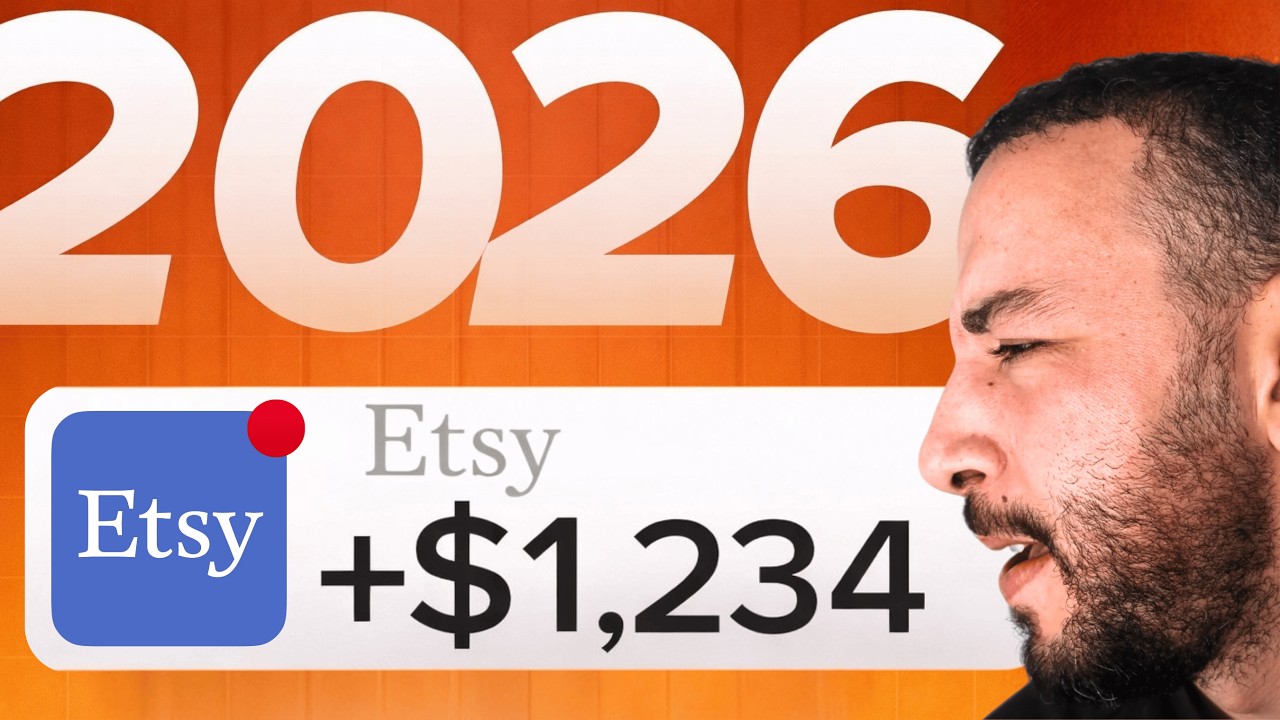 أسهل طريقة باش تبدا تربح مبيعات كل نهار فـ Etsy فـ 2026