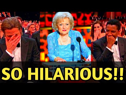 When Celebrities Couldn't handle Betty white ZERO Filter!