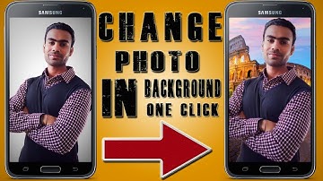 how to change photo background in android | in urdu hindi | Aqkhan