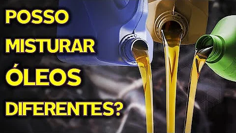 O que acontece se misturar óleo sintético e semi?