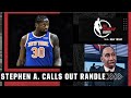 Stephen A.: Julius Randle is acting like he’s Kyrie! 😂 | NBA Today