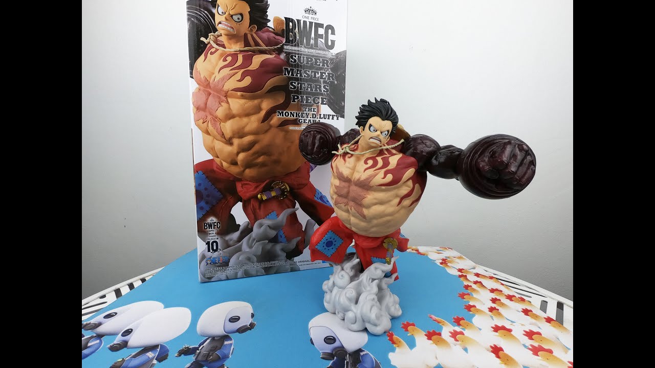 One Piece World Figure Colosseum 3 Super Master Stars Monkey D. Luffy Gear 4  (The Brush)