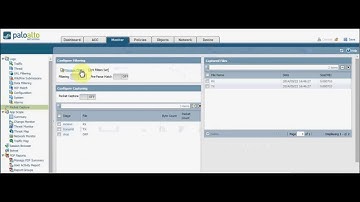 Taking a packet capture on a Palo Alto firewall