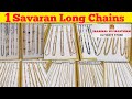 Light weight long chains rettavadam chains from 8 grams saravana selvarathnam chain collections