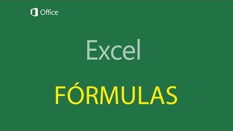 Fórmulas de Excel más utilizadas