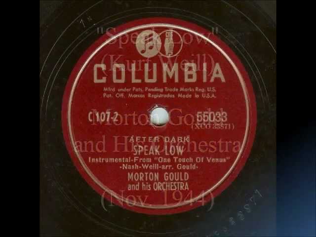 Morton Gould - Speak Low