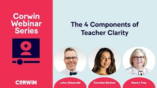 The 4 Components of Teacher Clarity