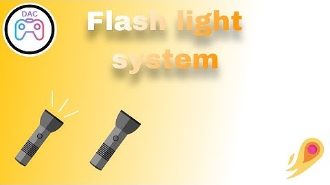 Flash Light System In Its Magic Game Engine | DACgamer | Its Magic Game Engine | Torch System 