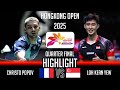 WHAT A MATCH ! Christo POPOV (FRA) vs LOH Kean Yew (SGP) | Hong Kong Open 2025 Badminton