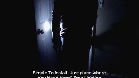 Motion Sensor Night Light Product Demo