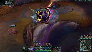 LOL Highlight - (rammus  - Jungle) A giant bean bug that matures the more it gets hit