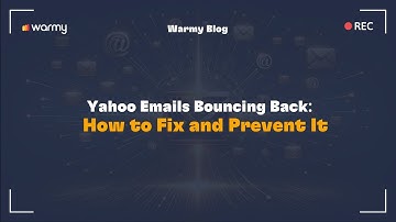 Yahoo Emails Bouncing Back: How to Fix and Prevent It
