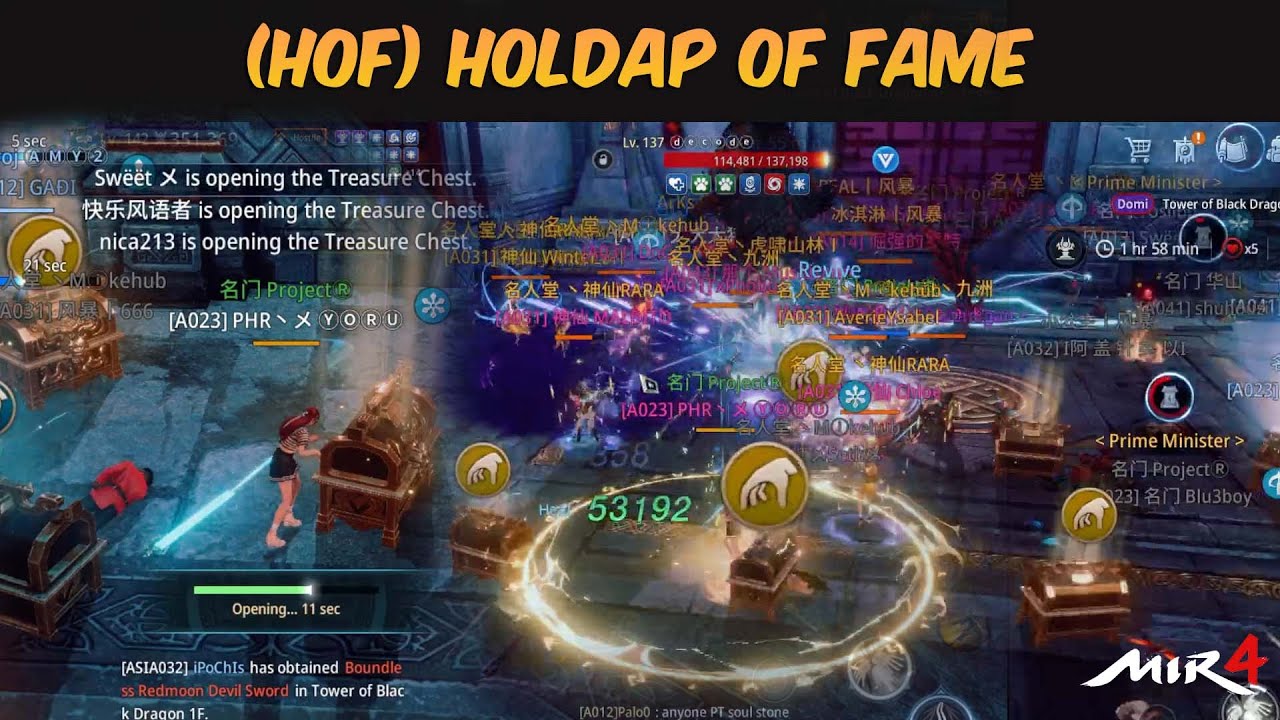 MIR4 - HOLDAP OF FAME (TOBD4F)