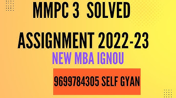 mmpc 3 solved assignment 2022.