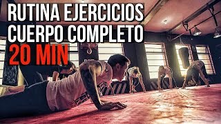 Rutina de Ejercicios Cuerpo Completo (Sin Equipo)  | Full Body Workout