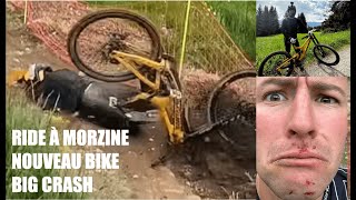 Nouveau Bike Big Crash Et Morzine Ride 