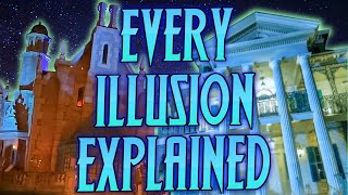 Every Haunted Mansion Illusion REVEALED