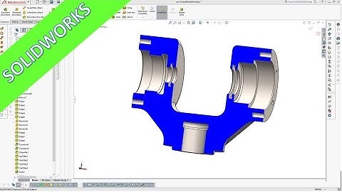 Multi-Body-Housing - Part 2 Interior - SolidWorks 2016 Training - Methods