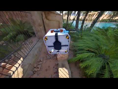 Talos Principle 2 - Bootup "Destructive Interference" alternative parkour solution.