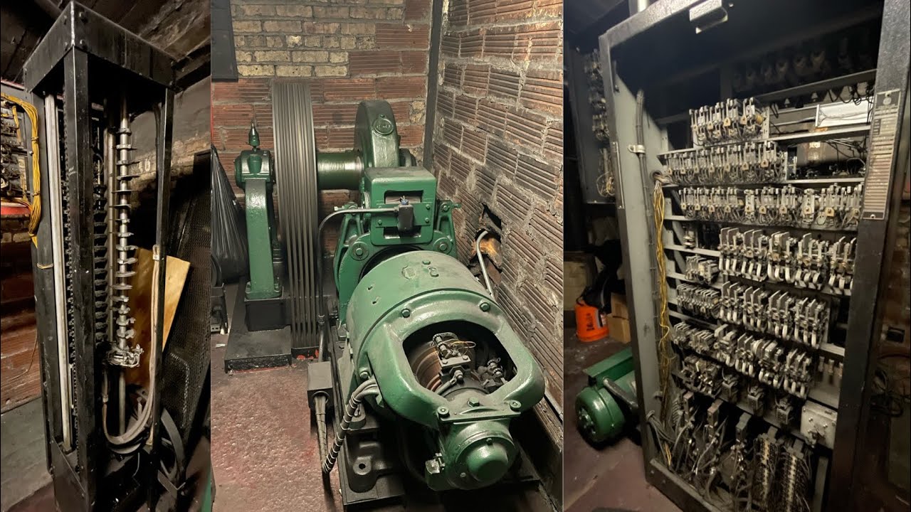 product-1-1 1961 Otis UCL Elevator Machine Room - YouTube