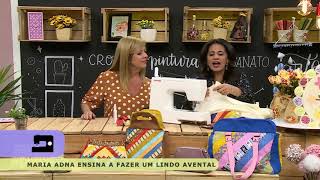 Avental em Patchwork - Maria Adna - Programa Vida com Arte