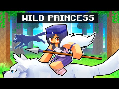Becoming the WILD PRINCESS in Minecraft!