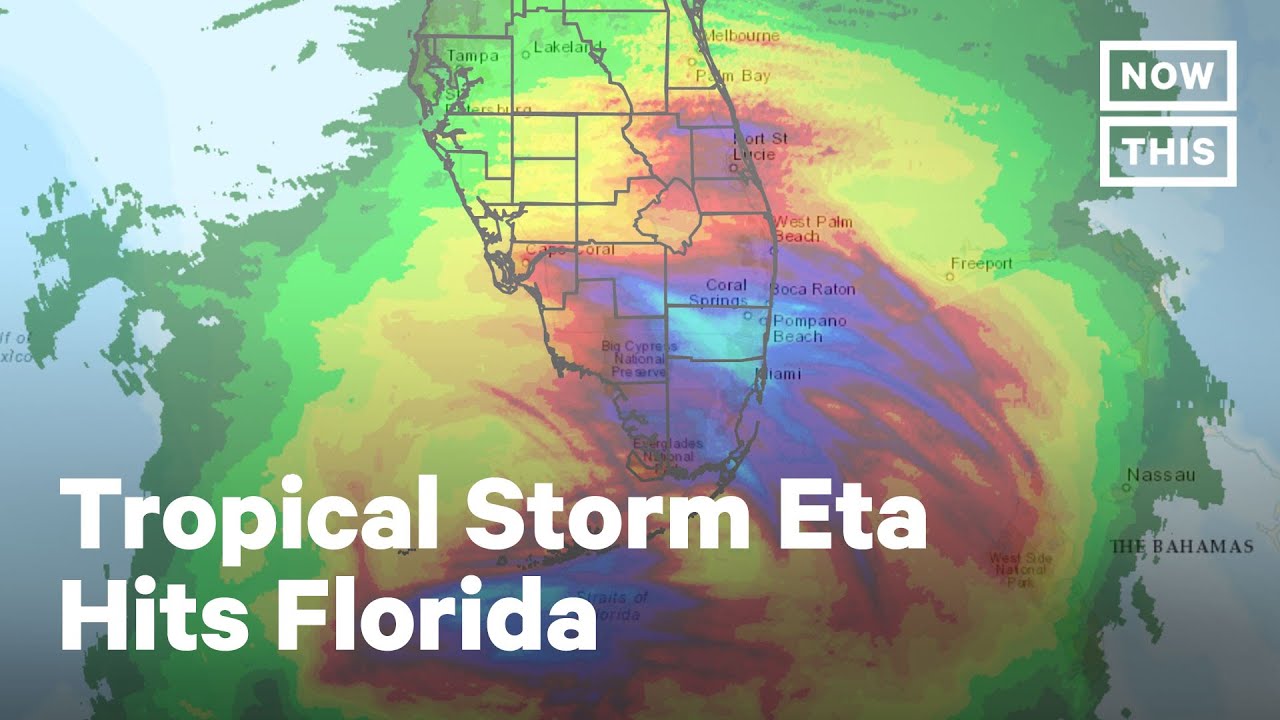 Tropical Storm Eta Makes Landfall in Florida | NowThis - YouTube