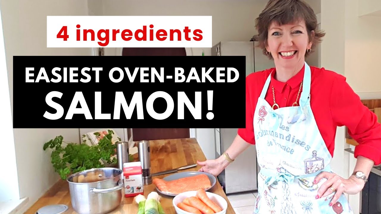 Easy Oven-Baked Salmon | Quick 4-Ingredient Dinner Recipe, ready in 30
